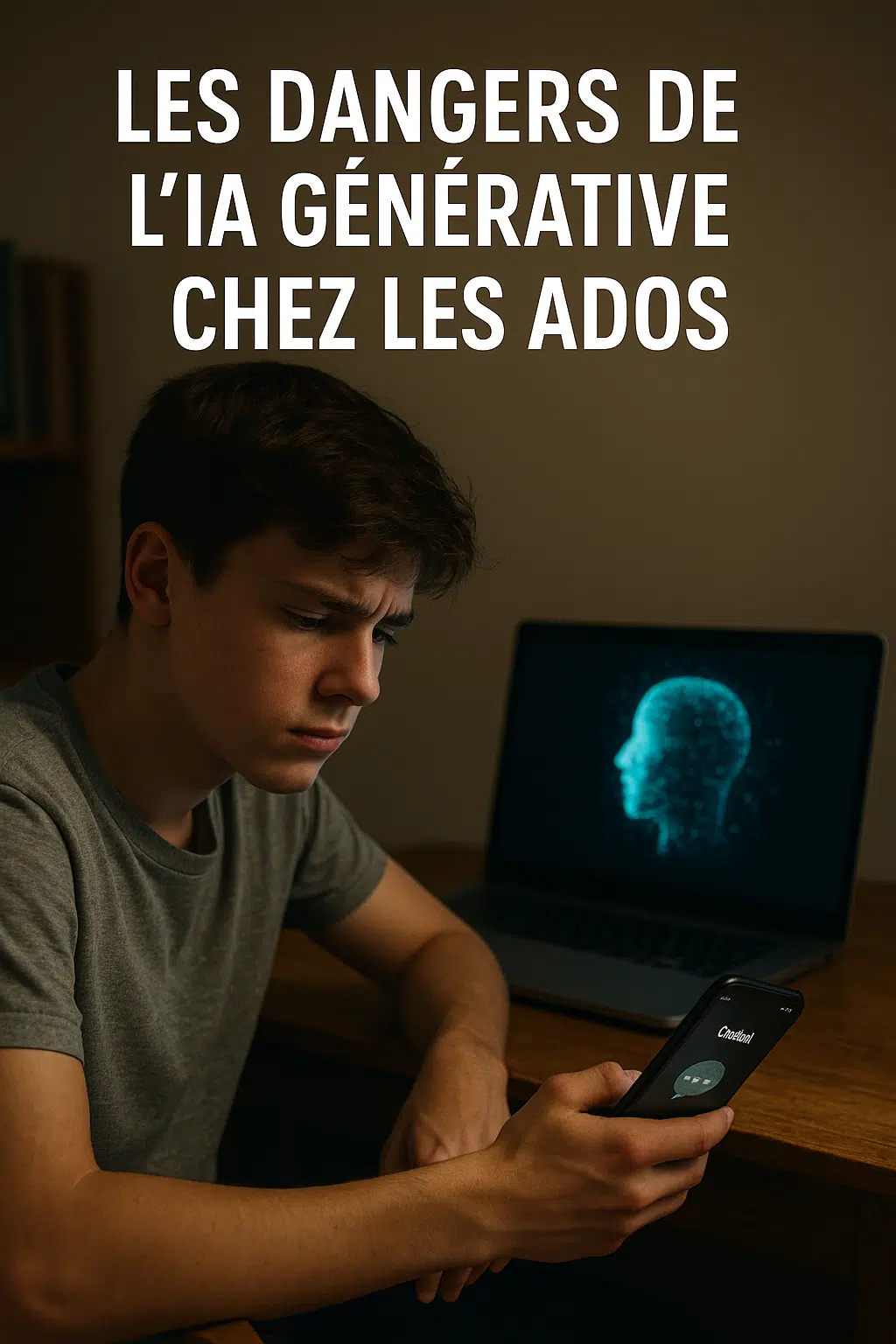 Les dangers de l'IA générative chez les ados